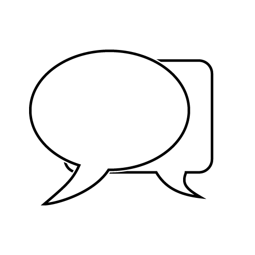 継続的なコミュニケーションアイコン